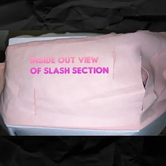 Victoria's Secret Pink Ultimate Foil Slash Leggings - NWOT - Picture 6 of 7